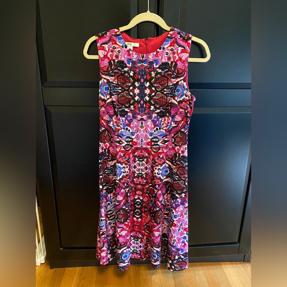 Vibrant Patterned Dress
